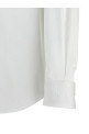 Double collar shirt White