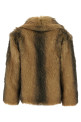 'Sherman' faux fur coat Brown