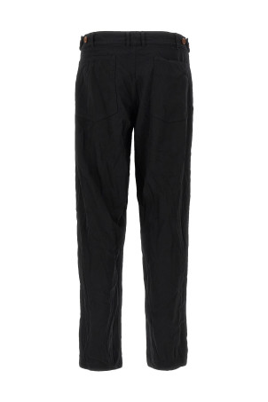 Crinkled pants Black Crinkled pants Black
