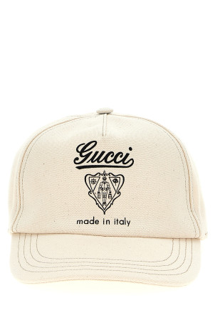 Кепка з гербом Gucci Білий 8134564HBDL9066 Кепка з гербом Gucci Білий 8134564HBDL9066