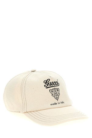 Кепка з гербом Gucci Білий 8134564HBDL9066 Кепка з гербом Gucci Білий 8134564HBDL9066