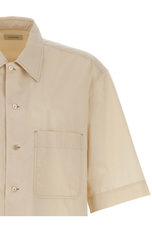 'Convertible' shirt Beige 'Convertible' shirt Beige