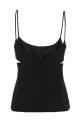 'Cut-Out Cami' top Black 'Cut-Out Cami' top Black