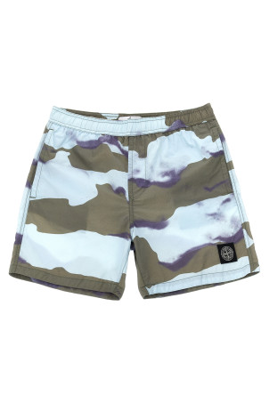 Шорты для плавания с нашивкой логотипа Многоцветный STONE ISLAND JUNIOR K1S16B100004V0041 Шорты для плавания с нашивкой логотипа Многоцветный STONE ISLAND JUNIOR K1S16B100004V0041