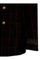 Double-breasted check blazer Multicolor Double-breasted check blazer Multicolor