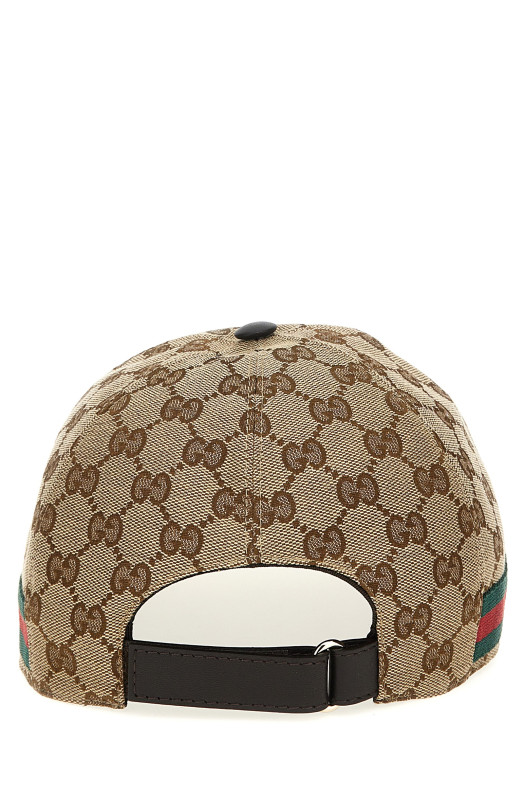 Кепка GUCCI 'GG Supreme' Бежева 200035KQWBG9791