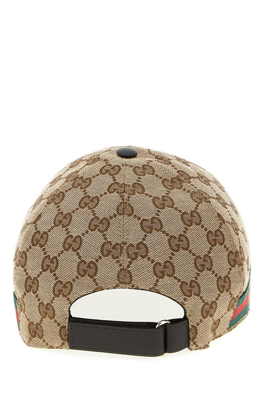 Кепка GUCCI 'GG Supreme' Бежева 200035KQWBG9791