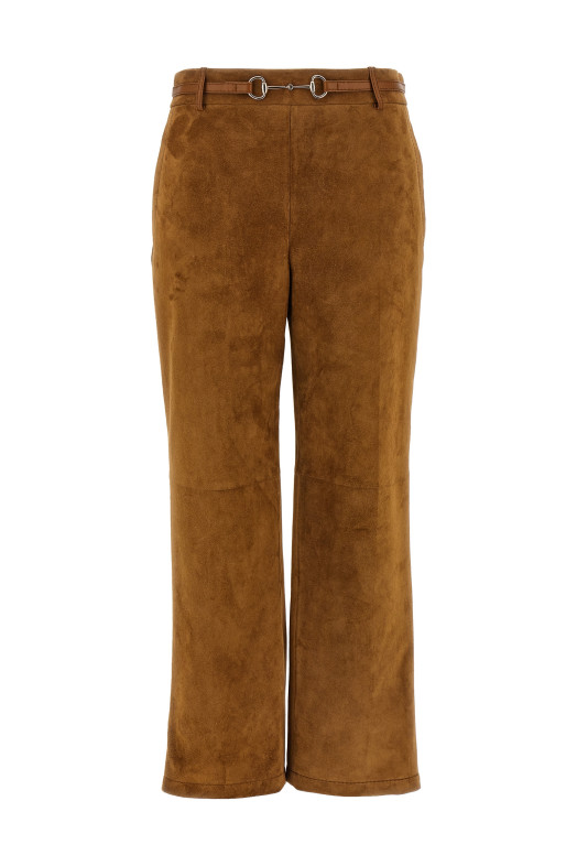 Suede pants Brown Suede pants Brown