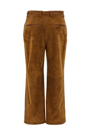 Suede pants Brown Suede pants Brown
