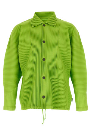 Куртка HOMME PLISSE' ISSEY MIYAKE 'MC March' Зеленый HP56JC11164