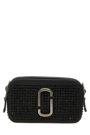 Сумка через плече MARC JACOBS 'The Crystal Canvas Snapshot' Чорна 2S4HCR009H03008 Сумка через плече MARC JACOBS 'The Crystal Canvas Snapshot' Чорна 2S4HCR009H03008