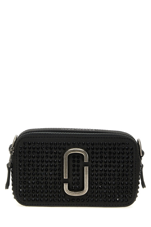 Сумка через плече MARC JACOBS 'The Crystal Canvas Snapshot' Чорна 2S4HCR009H03008 Сумка через плече MARC JACOBS 'The Crystal Canvas Snapshot' Чорна 2S4HCR009H03008