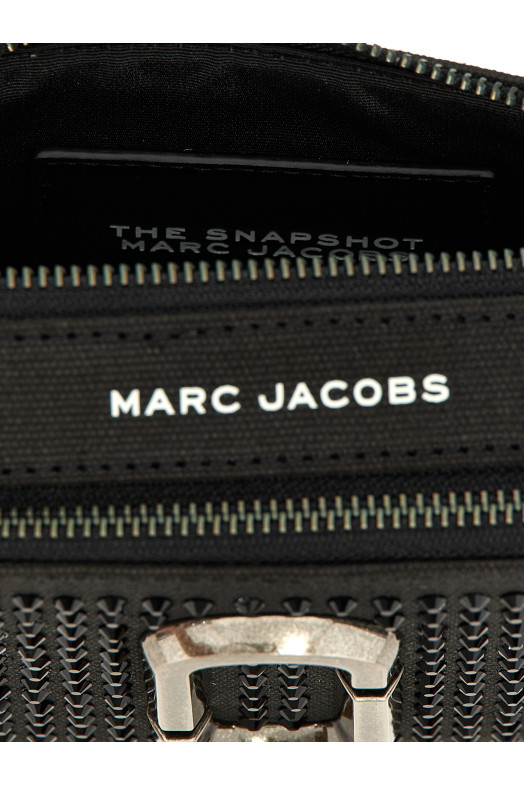 Сумка через плече MARC JACOBS 'The Crystal Canvas Snapshot' Чорна 2S4HCR009H03008 Сумка через плече MARC JACOBS 'The Crystal Canvas Snapshot' Чорна 2S4HCR009H03008