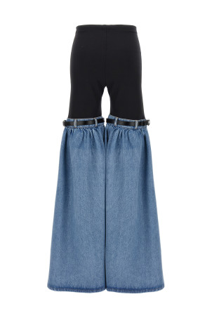 Брюки COPERNI 'Hybrid Denim Flare' Многоцветный COPP134F2020BLKBLU Брюки COPERNI 'Hybrid Denim Flare' Многоцветный COPP134F2020BLKBLU
