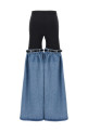 Брюки COPERNI 'Hybrid Denim Flare' Многоцветный COPP134F2020BLKBLU Брюки COPERNI 'Hybrid Denim Flare' Многоцветный COPP134F2020BLKBLU