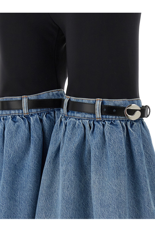 Брюки COPERNI 'Hybrid Denim Flare' Многоцветный COPP134F2020BLKBLU Брюки COPERNI 'Hybrid Denim Flare' Многоцветный COPP134F2020BLKBLU