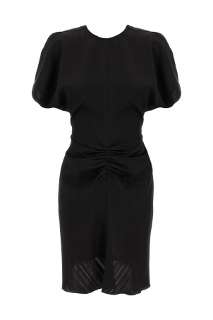 Платье VICTORIA BECKHAM 'Gathered Waist Mini' Черный 1424WDR006087ABLACK Платье VICTORIA BECKHAM 'Gathered Waist Mini' Черный 1424WDR006087ABLACK