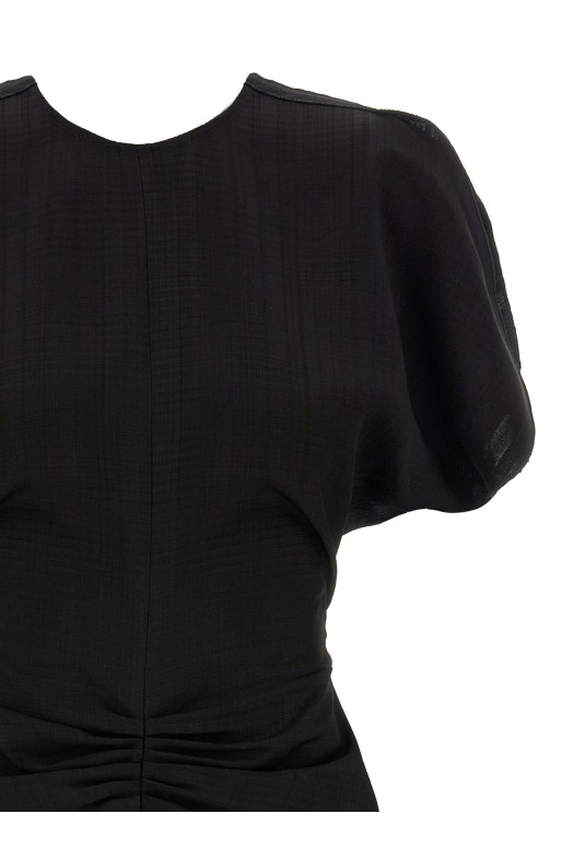 Сукня VICTORIA BECKHAM 'Міні' із заниженою талією Чорна 1424WDR006087ABLACK Сукня VICTORIA BECKHAM 'Міні' із заниженою талією Чорна 1424WDR006087ABLACK