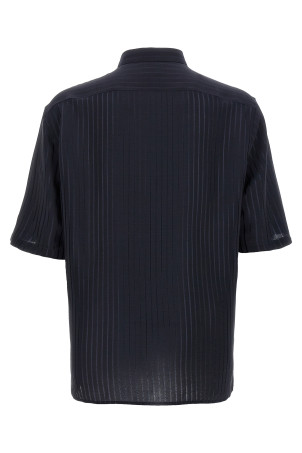 Полосатая рубашка Синий SAINT LAURENT 601070Y2G624102 Полосатая рубашка Синий SAINT LAURENT 601070Y2G624102