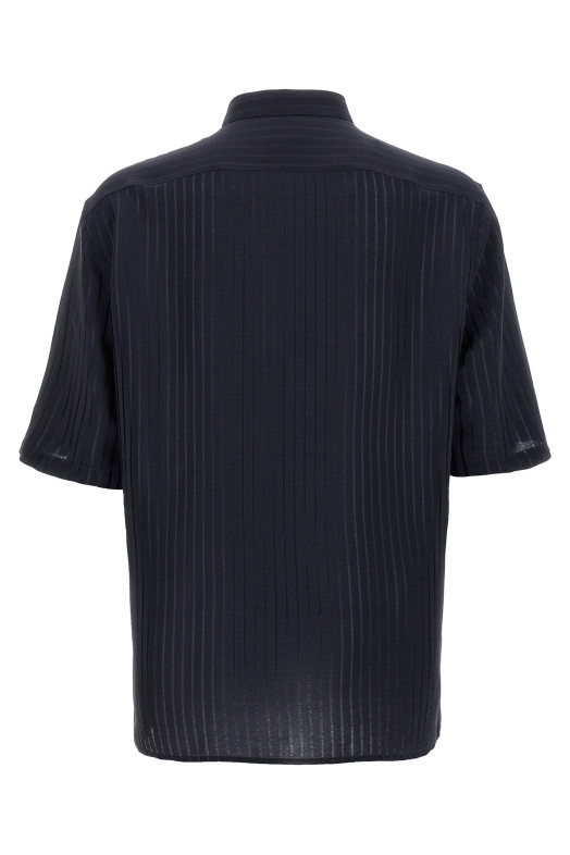 Смугаста сорочка Синя SAINT LAURENT 601070Y2G624102 Смугаста сорочка Синя SAINT LAURENT 601070Y2G624102