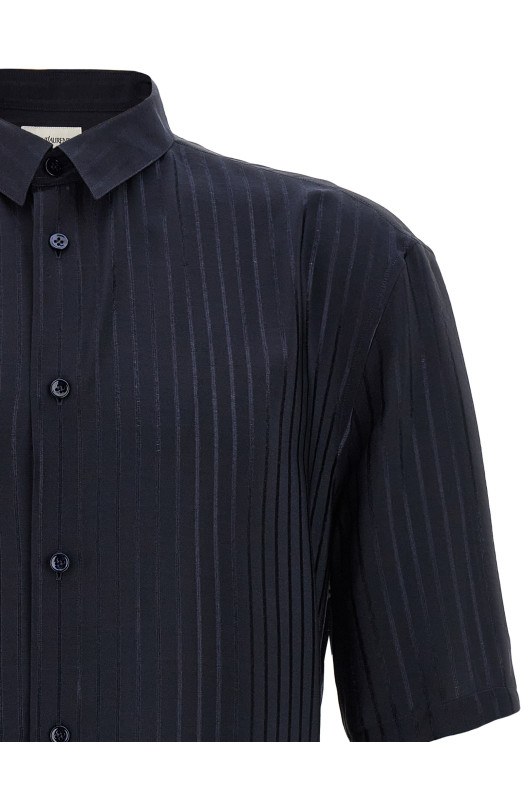 Смугаста сорочка Синя SAINT LAURENT 601070Y2G624102 Смугаста сорочка Синя SAINT LAURENT 601070Y2G624102