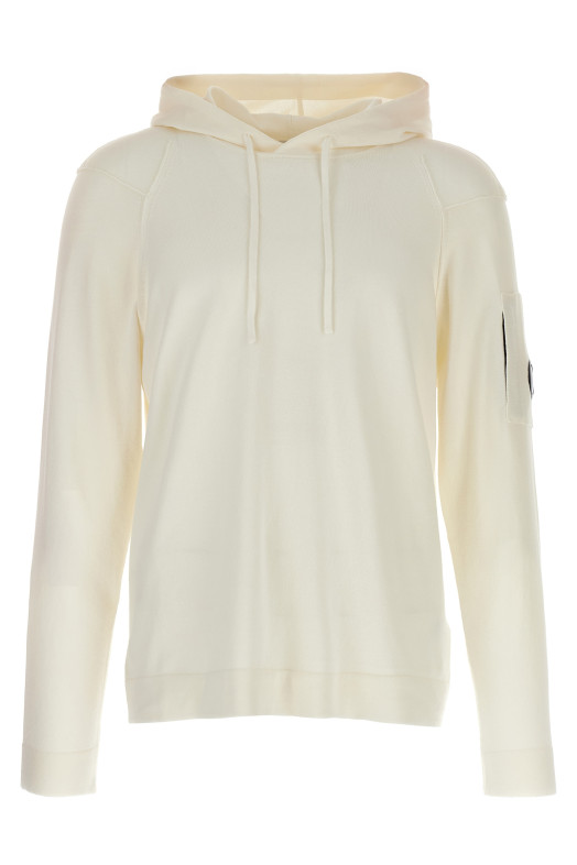 Худі C.P. COMPANY 'Sea Island' Білий 18CMKN074A004037A103 Худі C.P. COMPANY 'Sea Island' Білий 18CMKN074A004037A103