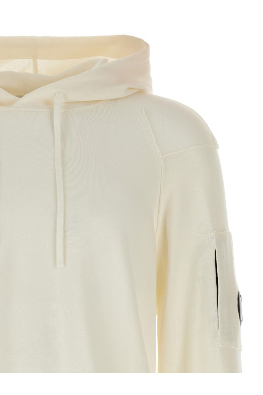 Худі C.P. COMPANY 'Sea Island' Білий 18CMKN074A004037A103 Худі C.P. COMPANY 'Sea Island' Білий 18CMKN074A004037A103