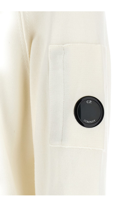 Худі C.P. COMPANY 'Sea Island' Білий 18CMKN074A004037A103 Худі C.P. COMPANY 'Sea Island' Білий 18CMKN074A004037A103