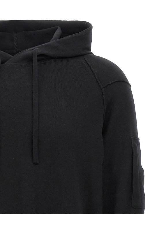 'Sea Island' hoodie Black