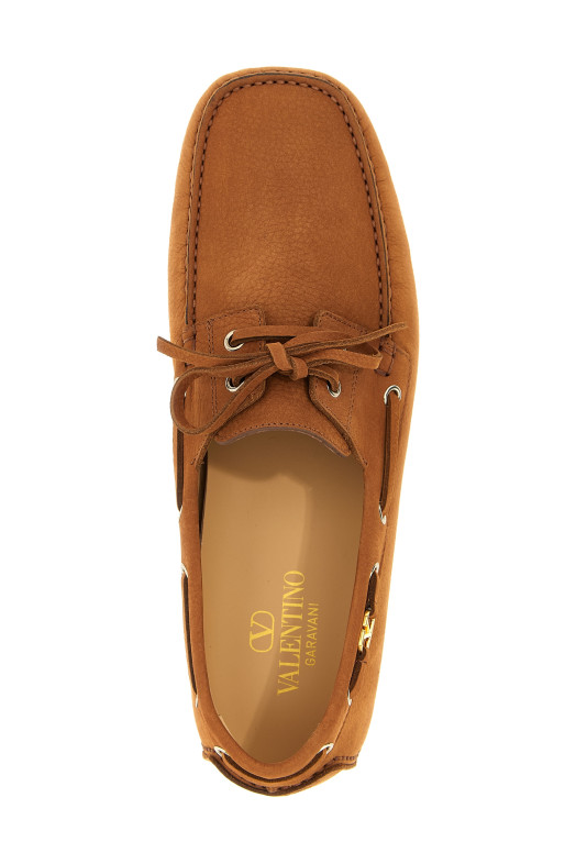 Мокасини Valentino Garavani 'Driver Fastaway' Коричневі 6Y0S0J59AAHN58 Мокасини Valentino Garavani 'Driver Fastaway' Коричневі 6Y0S0J59AAHN58