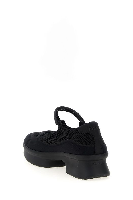 Сітчасті балетки Чорний PRADA 1F111OF050YZUF0002 Сітчасті балетки Чорний PRADA 1F111OF050YZUF0002