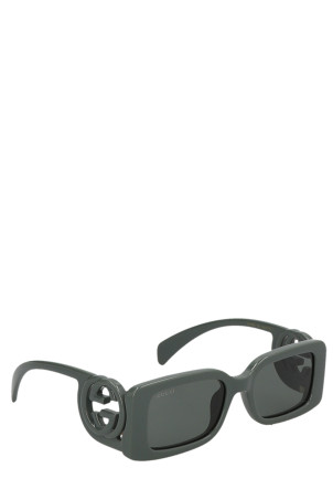 Прямоугольные солнцезащитные очки Серый GUCCI 733369J16911412 Прямоугольные солнцезащитные очки Серый GUCCI 733369J16911412