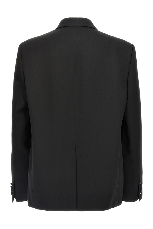 Double-breasted dress Black