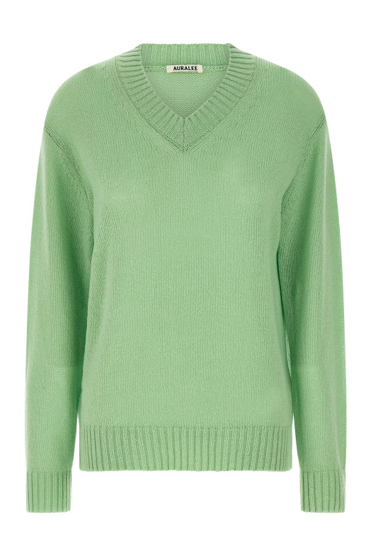 Cashmere sweater Green