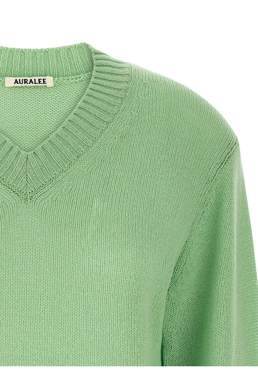 Cashmere sweater Green