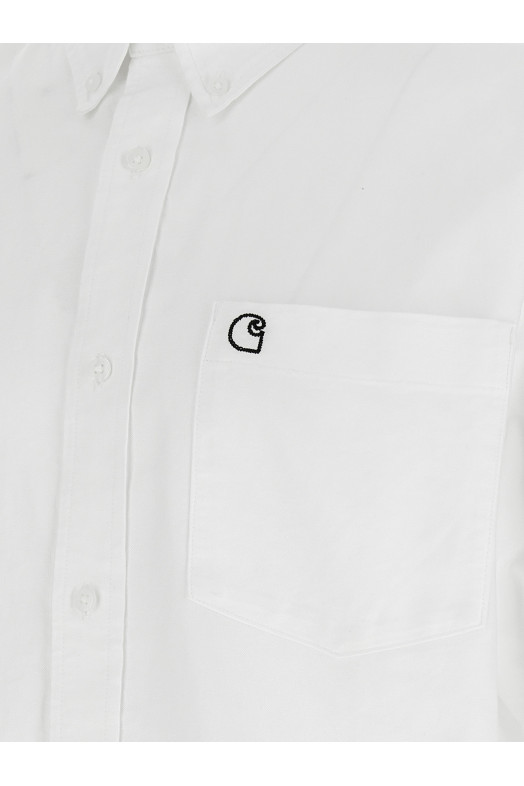 Рубашка CARHARTT WIP 'Braxton' Белая I03145400AXX Рубашка CARHARTT WIP 'Braxton' Белая I03145400AXX