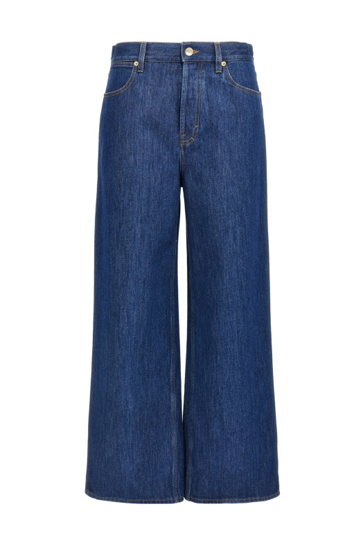 Бавовняні джинси Синій GUCCI 816971XDC5F4100 Бавовняні джинси Синій GUCCI 816971XDC5F4100