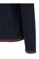 Синій павутинний кардиган GUCCI 818588XKENL4027