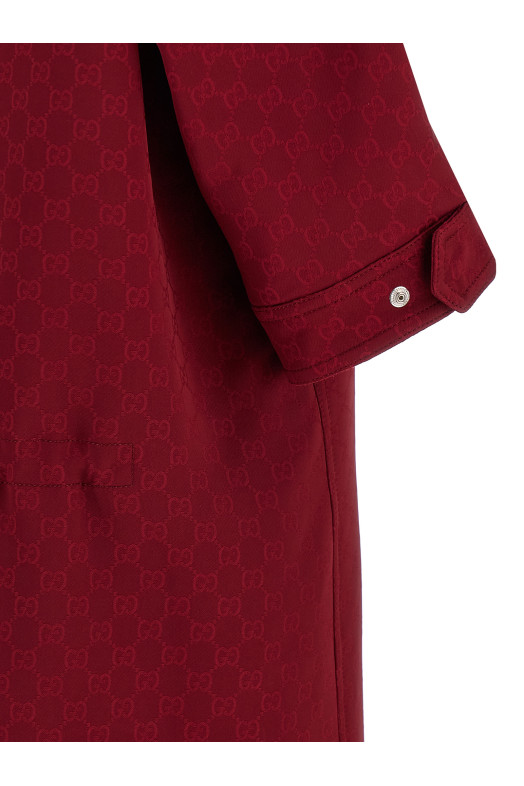 GG Пальто красное GUCCI 831112ZASZA6052 GG Пальто красное GUCCI 831112ZASZA6052