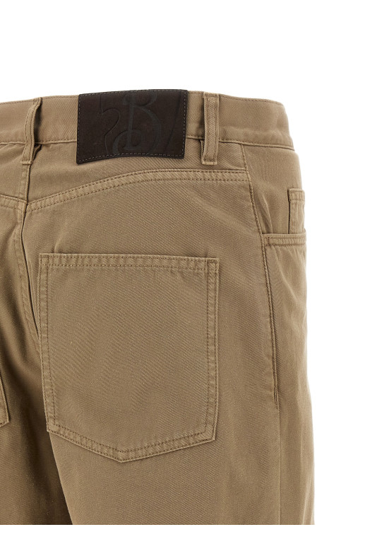 Брюки с 5 карманами Многоцветный BURBERRY 8108341QUILL Брюки с 5 карманами Многоцветный BURBERRY 8108341QUILL