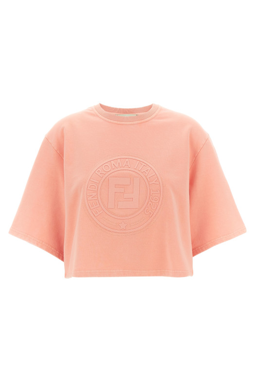 3D 'Fendi Roma' sweatshirt Pink 3D 'Fendi Roma' sweatshirt Pink