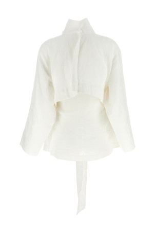 Піджак ISSEY MIYAKE 'Hempen' Білий IM56FC55205 Піджак ISSEY MIYAKE 'Hempen' Білий IM56FC55205
