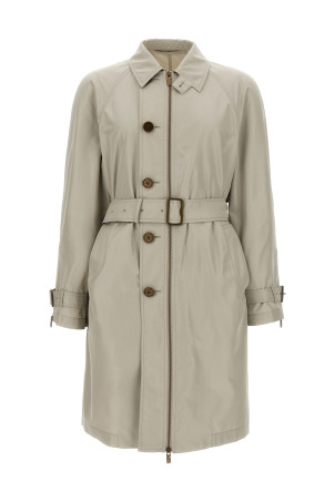 Автомобильный халат шелковый Серый BURBERRY 8107233CASTLE Автомобильный халат шелковый Серый BURBERRY 8107233CASTLE