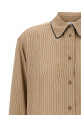 Сорочка VICTORIA BECKHAM 'Piping Detail Pyjama' Коричнева 1125WSH006013ATOBACCOMIDNIGHT Сорочка VICTORIA BECKHAM 'Piping Detail Pyjama' Коричнева 1125WSH006013ATOBACCOMIDNIGHT