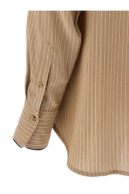Сорочка VICTORIA BECKHAM 'Piping Detail Pyjama' Коричнева 1125WSH006013ATOBACCOMIDNIGHT Сорочка VICTORIA BECKHAM 'Piping Detail Pyjama' Коричнева 1125WSH006013ATOBACCOMIDNIGHT