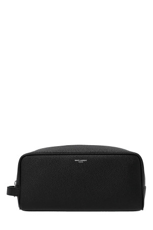 Косметичка с логотипом Черный SAINT LAURENT 6093471GF0N1000 Косметичка с логотипом Черный SAINT LAURENT 6093471GF0N1000