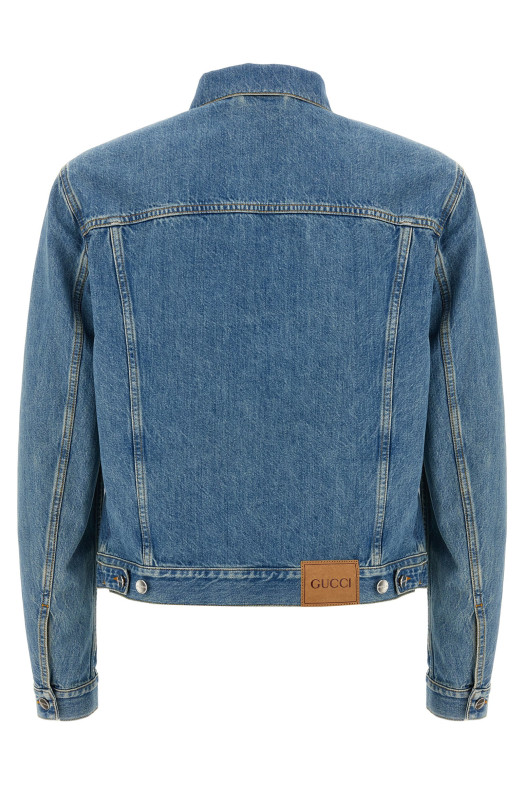 Джинсова куртка GG Синя GUCCI 815625XDC6W4492 Джинсова куртка GG Синя GUCCI 815625XDC6W4492