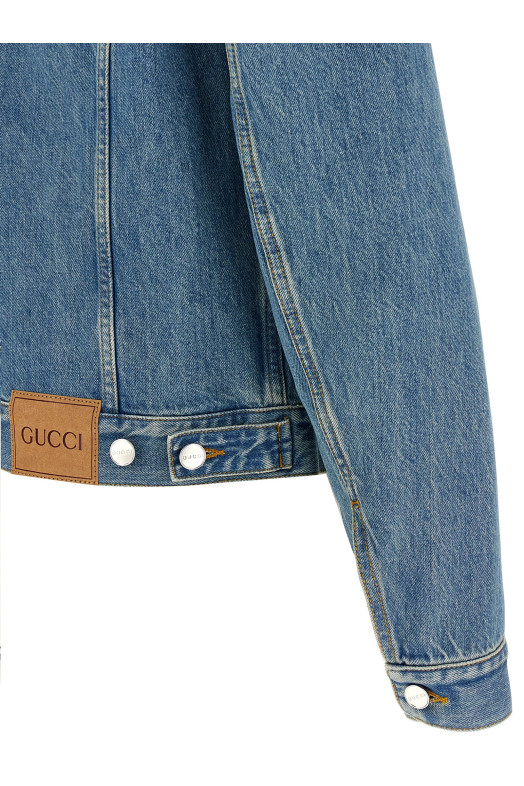 Джинсова куртка GG Синя GUCCI 815625XDC6W4492 Джинсова куртка GG Синя GUCCI 815625XDC6W4492