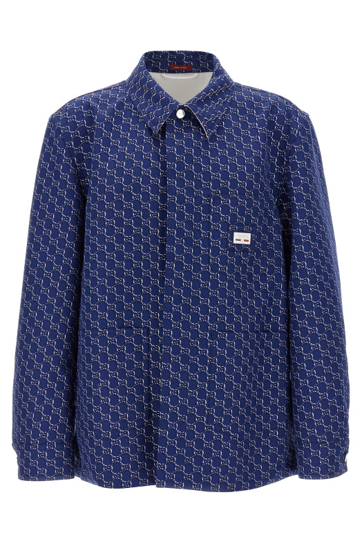 'GG Shadow' jacket Blue 'GG Shadow' jacket Blue