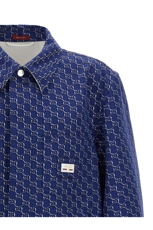 'GG Shadow' jacket Blue 'GG Shadow' jacket Blue